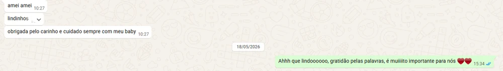Depoimento de cliente do Agapi Studio