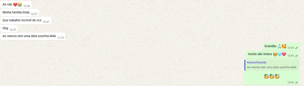 Depoimento de cliente do Agapi Studio