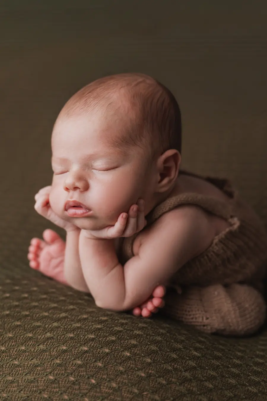 Ensaio newborn no Agapi Studio